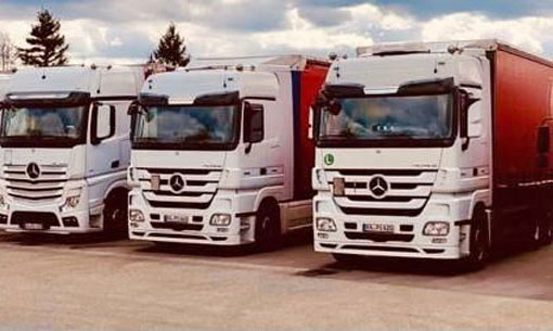 2023 - aktuell 14 LKWs